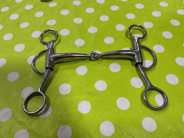 Bit Tom thumb Shank Snaffle 5 1/2"