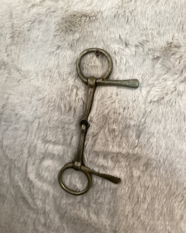 Bit  Half Cheek Snaffle Bit Brass 5"