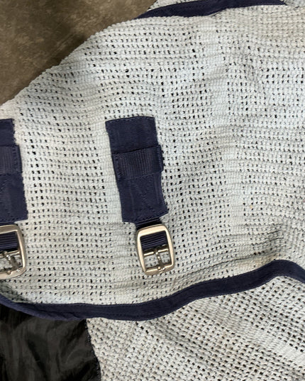 Stable Sheet Blue/white 80"