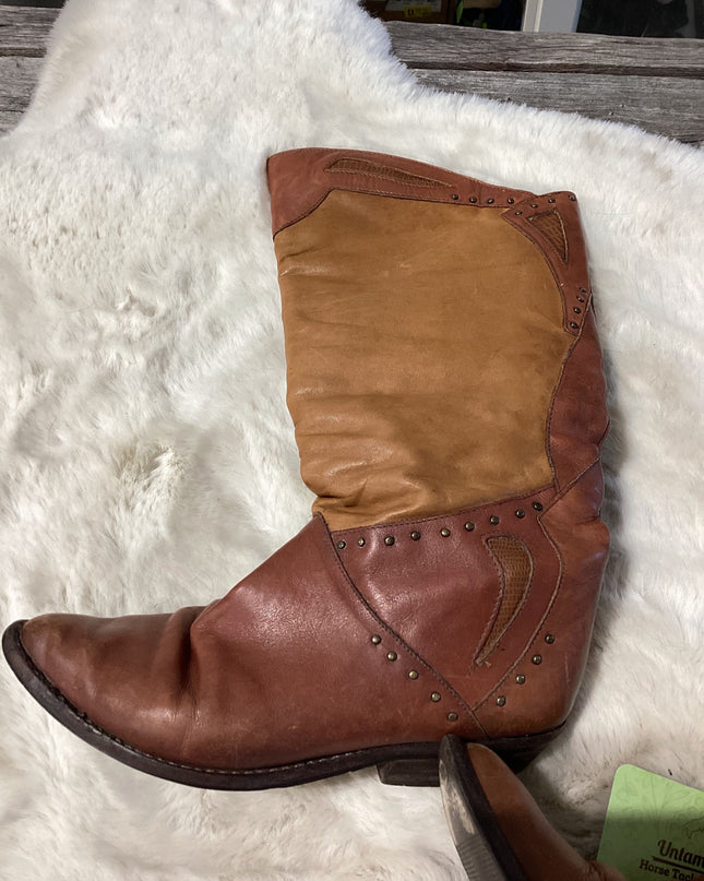 Cowboy Style Boots Brown 6B
