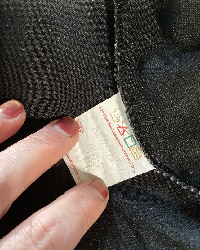 English Show COat Black Size 3 -4