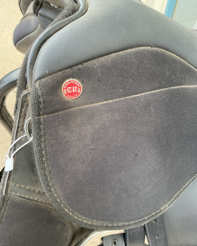 English Saddle Euro Riders 17"