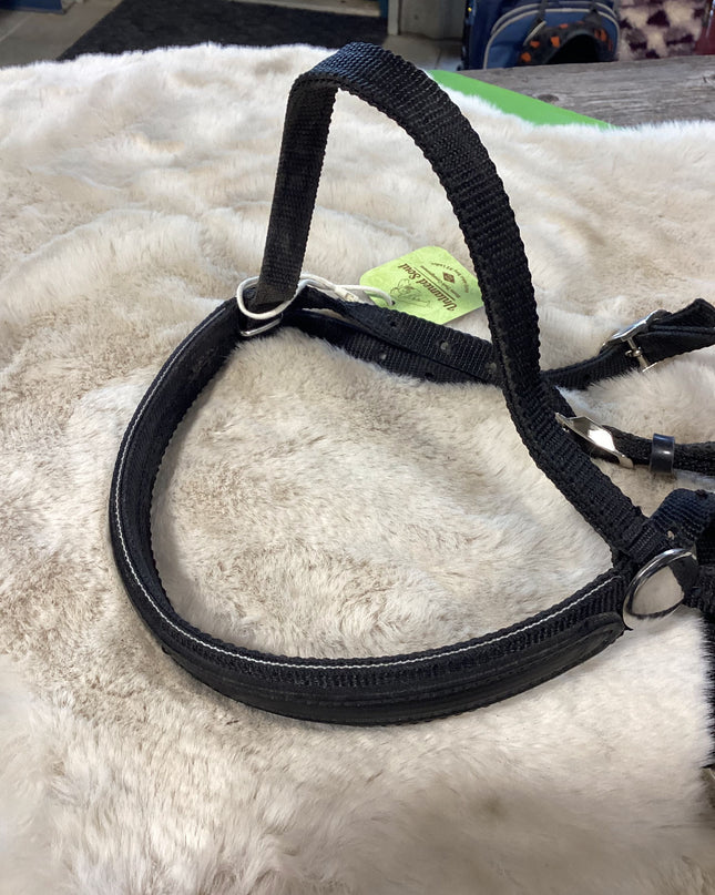 Bridle Nylon Bitless Nose Pressure Black