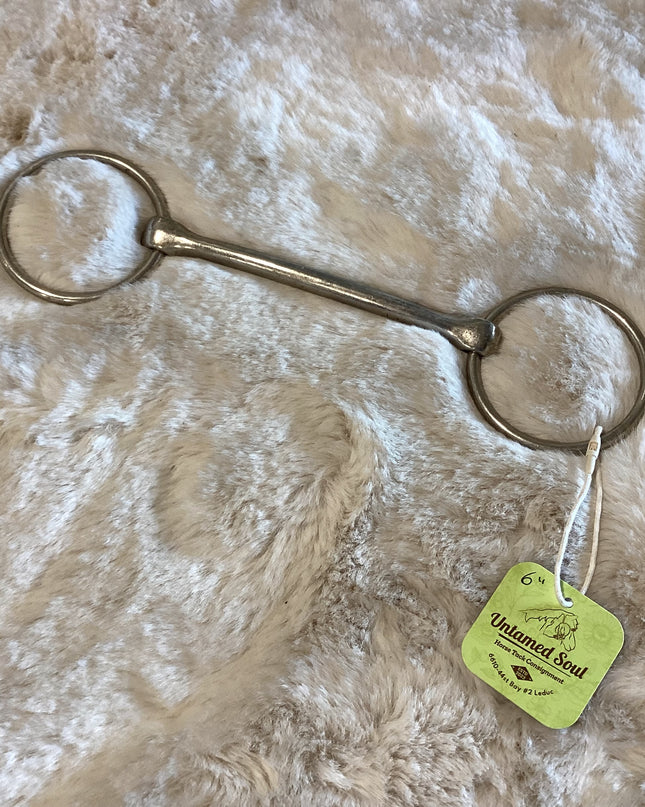 Bit Straight Snaffle 6"