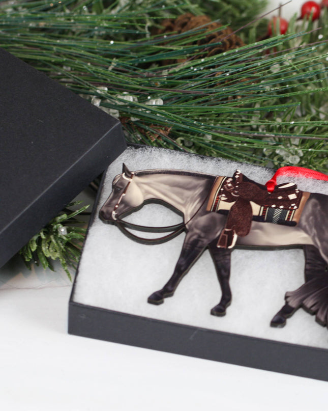 Ornament Grulla Western Pleasure Quarter Horse