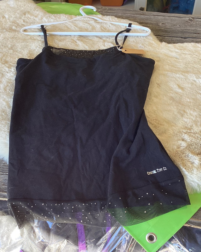 Shirt Tank Top Large Black