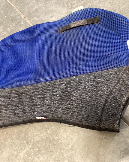 English Jump Saddle Pad EcoGOld Blue