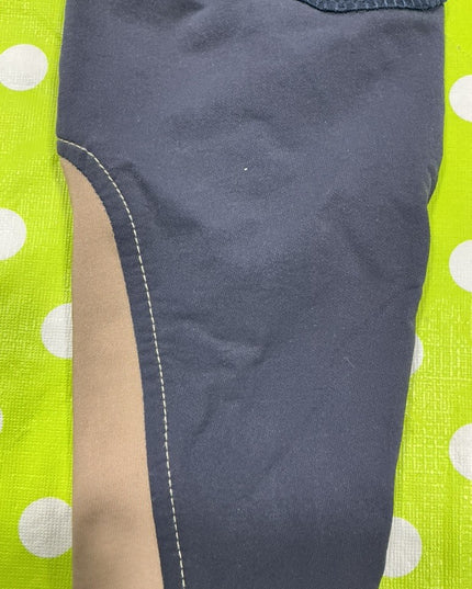 Breeches Elation Platinum Size 26R Navy blue Like New