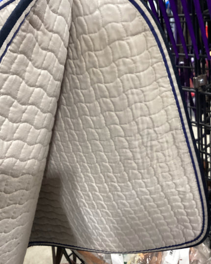 English Dressage White Navy