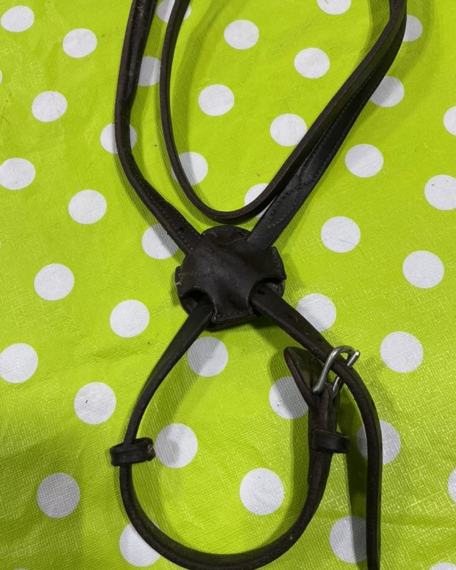 English Breast Collar Leather Brown