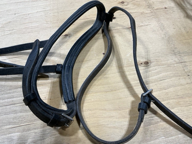 English Noseband/Flash Leather