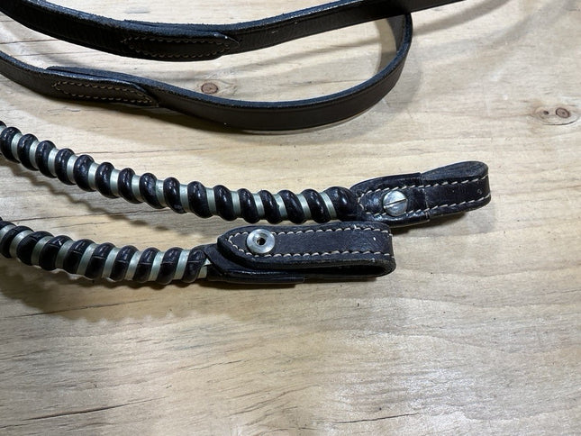 Western Reins Brown Leather