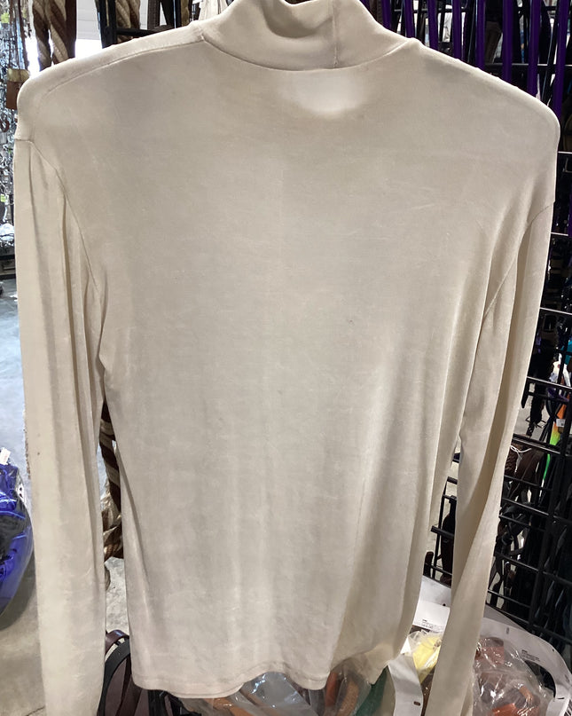 English Shirt Cream Slinky MED