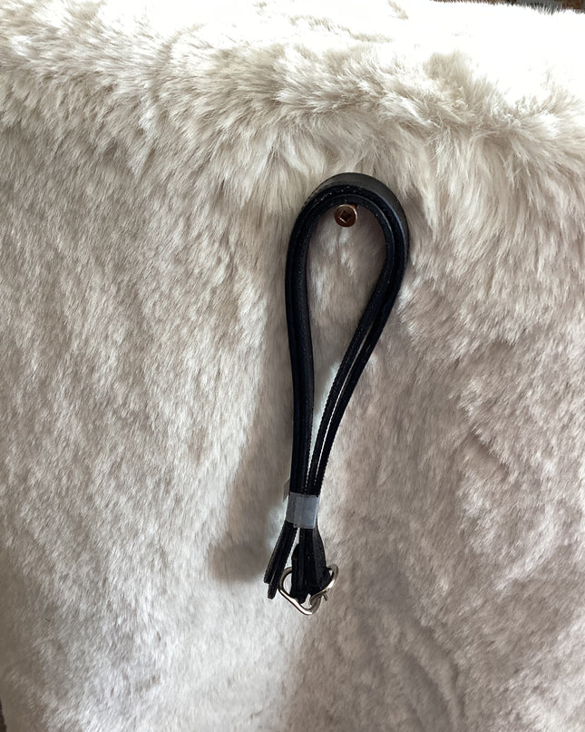 English Black Spur Straps