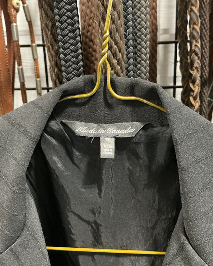 English Jacket Show  Black Size Small