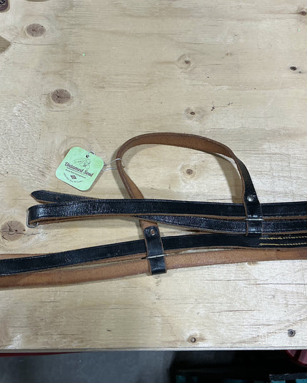 Western headstall black