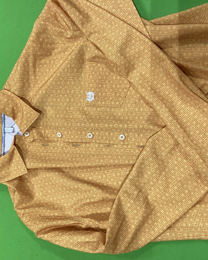 Western  Cinch Shirt Yellow