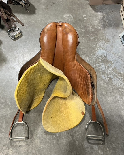 English Saddle 18" LT Brown