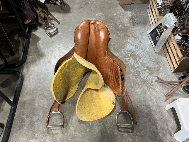 English Saddle 18" LT Brown