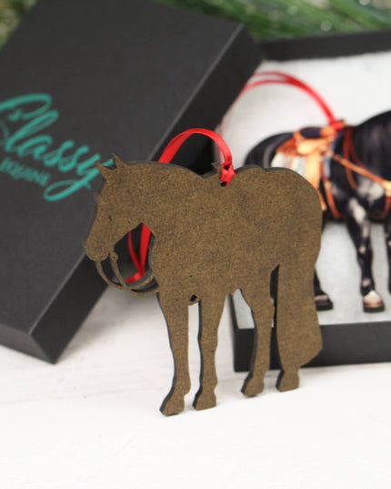 Ornament Palomino  Quarter Horse Decor