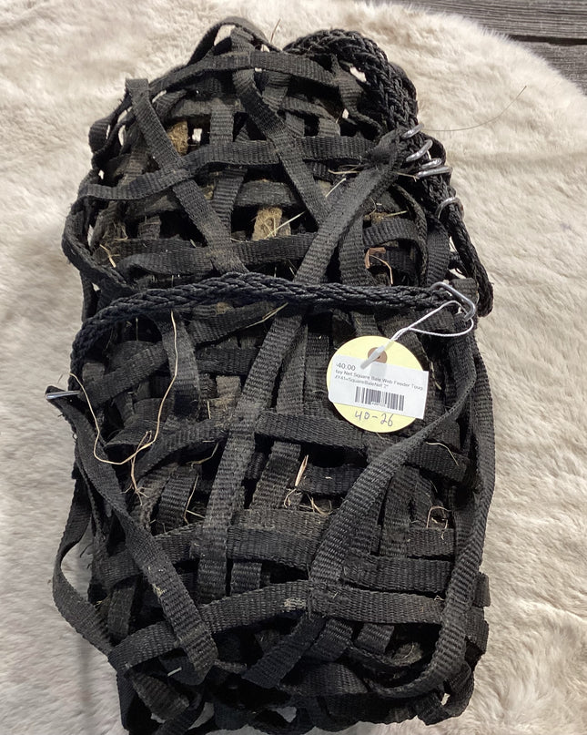Hay Net Square Bale Web Feeder Tough 1 Slow Feed 2"