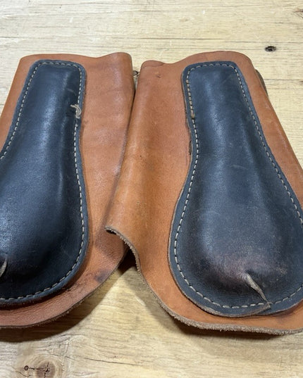 Splint Boots Brown Leather