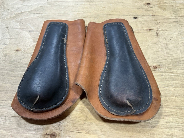 Splint Boots Brown Leather