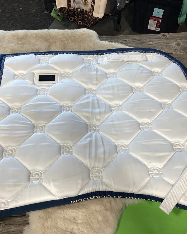 English Saddle Pad Dressage White