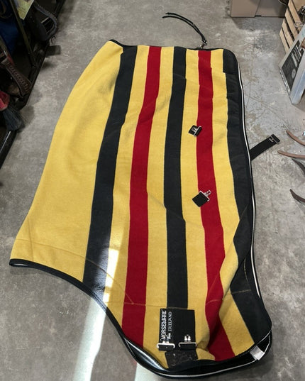Cooler Horseware Rambo 72" Blue/Yellow/Red Stripe Like New