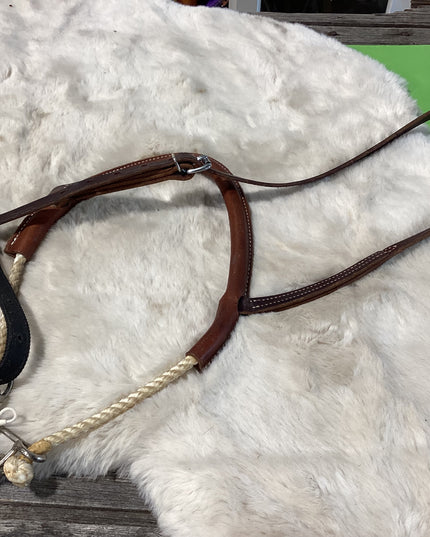 Tie Down Rope Nose with Rope Leather Hanger
