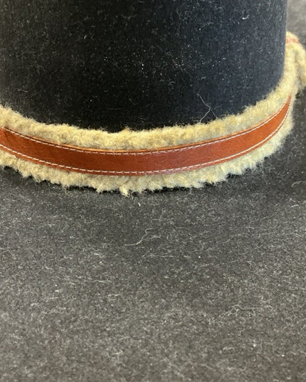 Cowboy Hat Black/Brown Hatband Lanning 7 1/2