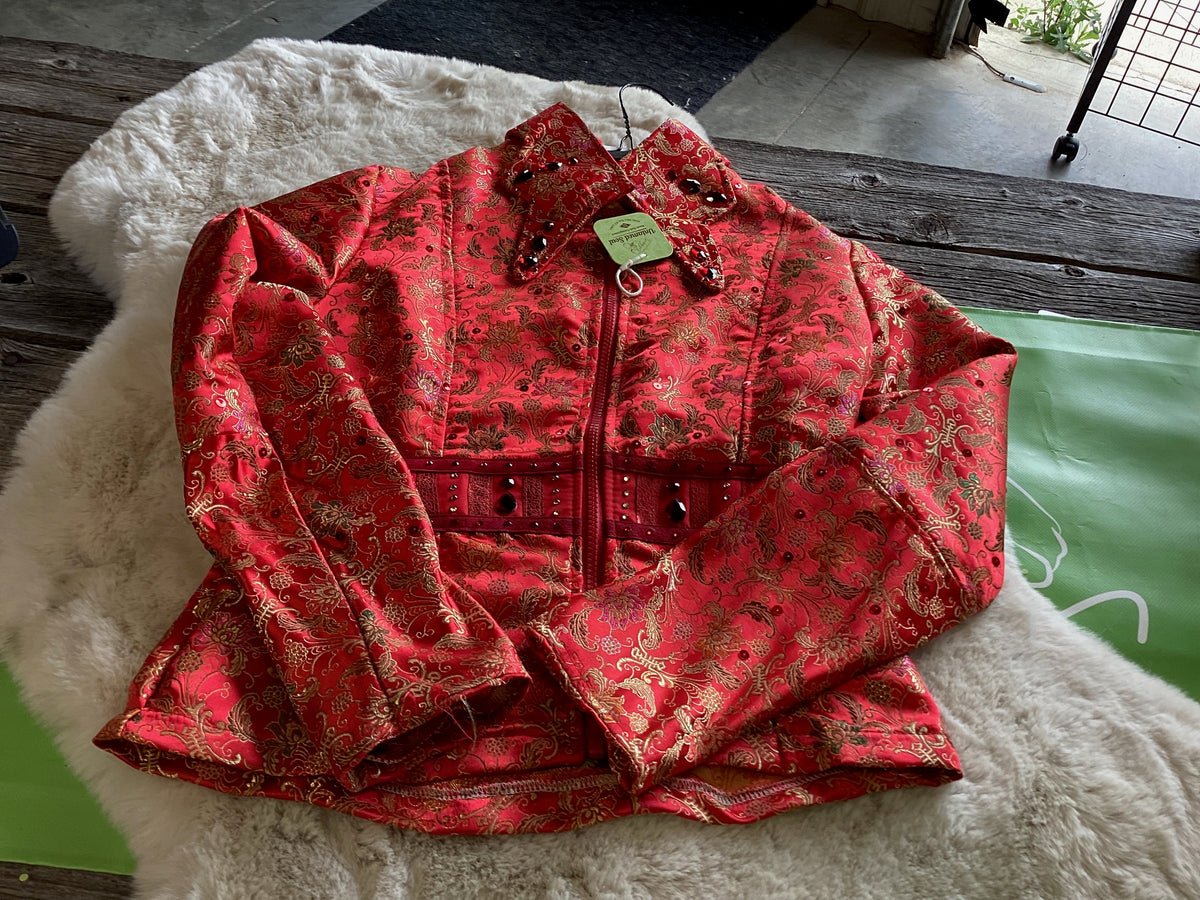 Show Shirt – Guess, Red Bling, Youth Large/Adult Small | Used
