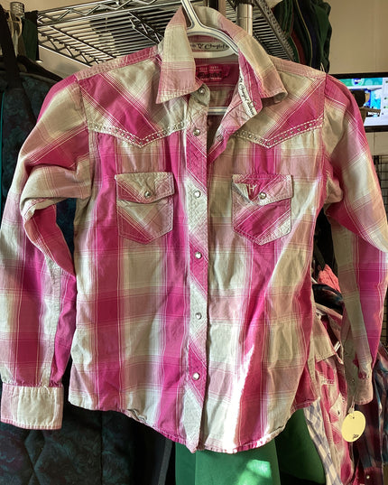 Western Shirt Cowgirl Hardware Kids L 10/12 (1)