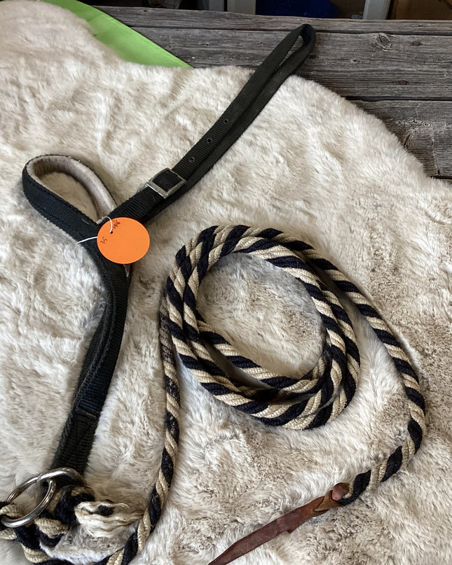 Nose Band Lead Black