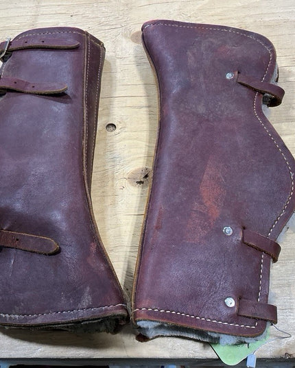Medicine Boots Brown Leather w/Fleece