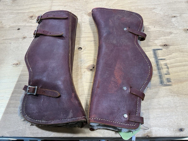 Medicine Boots Brown Leather w/Fleece