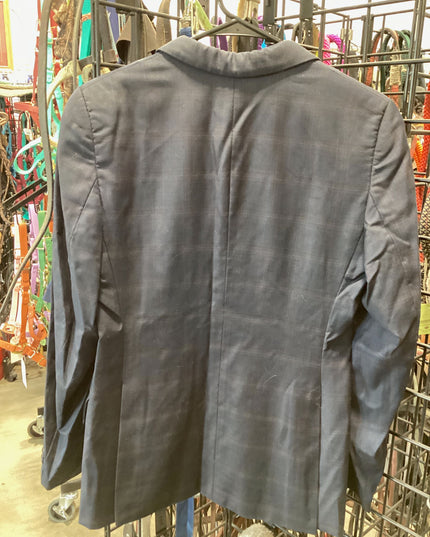 English Show Jacket Elite Signature Blue/Plaid 12T
