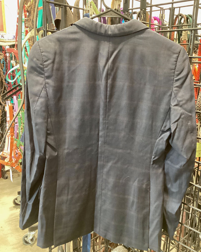 English Show Jacket Elite Signature Blue/Plaid 12T