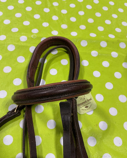 Headstall English Leather Brown