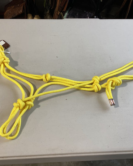 Rope Halter Yellow