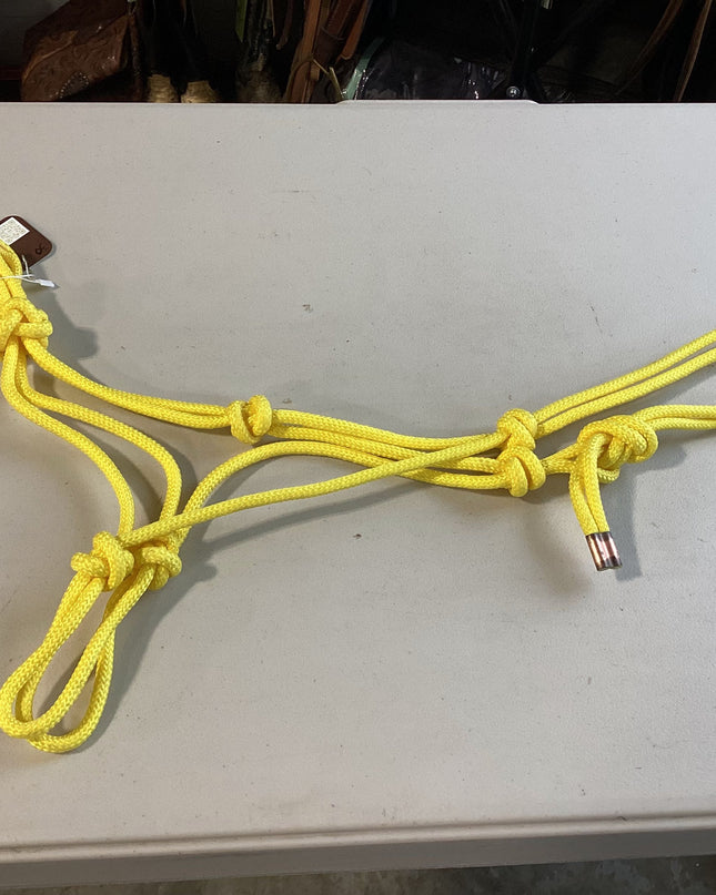 Rope Halter Yellow