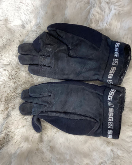 Gloves Black Riding Womens