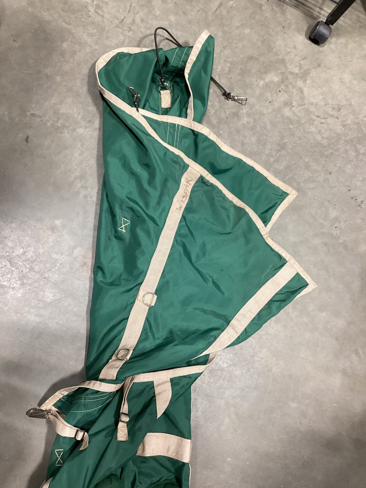 Neck Cover – Nylon, Green, Over Eyes | Used