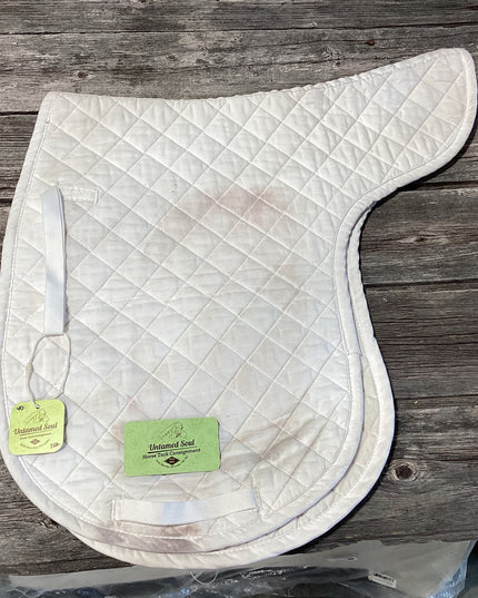 English 1/2 Pad White