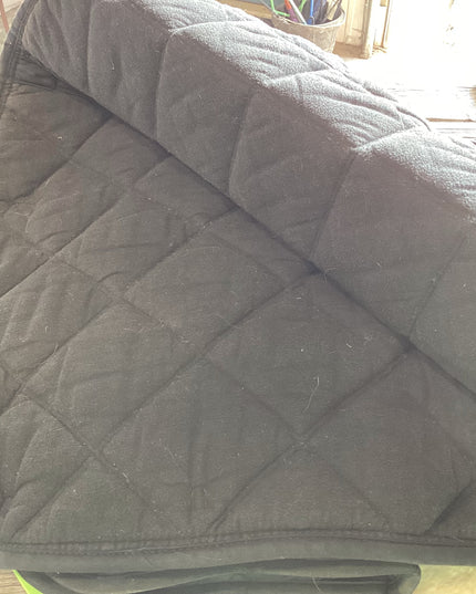 English Saddle Pad Black