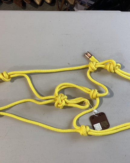 Rope Halter Yellow
