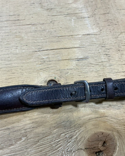 Tie Down/Martingle Strap Leather Brown
