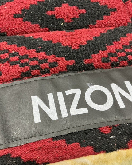 Western Saddle Pad Nizoni Red/Black/Fleece 30 x 28