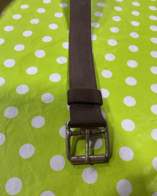 Flank Cinch / Back Weaver Brown Nylon 34"
