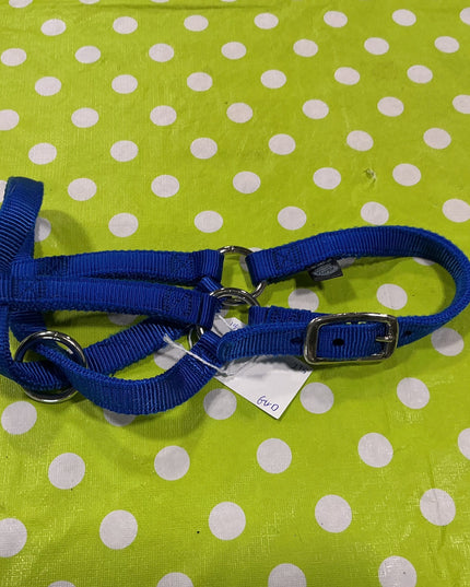 Halter Weaver Nylon Mini blue